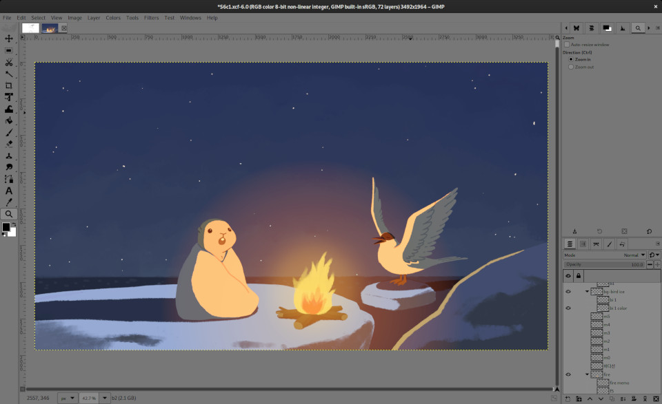 Development version: GIMP 2.99.14 Released