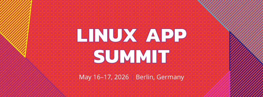 Linux App Summit 2026 banner